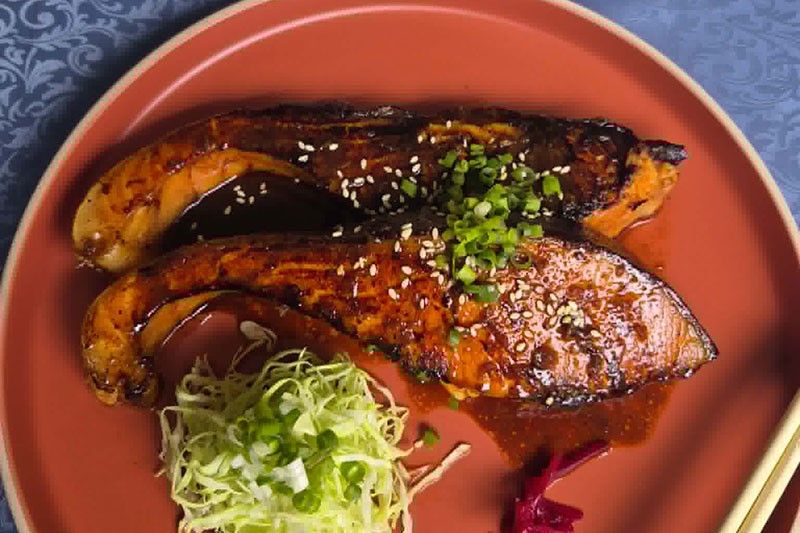 Easy Salmon Teriyaki for your Valentine's dinner date
