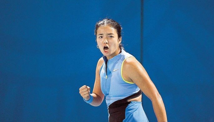 Eala grinds out win over Paolini to advance in Dubai tourney