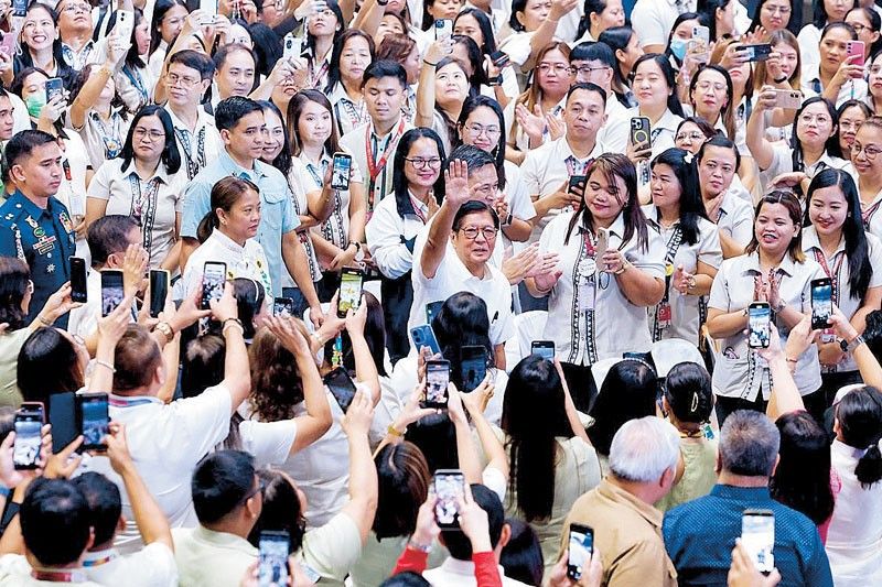 President Marcos vows expanded promotions for teachers