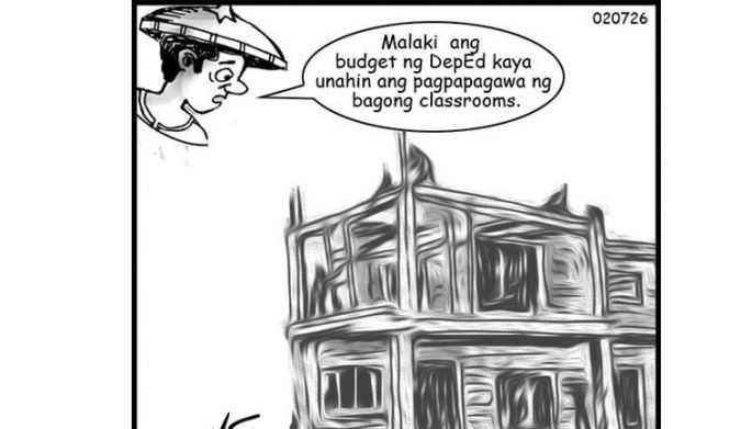 EDITORYAL-  Malaking kakulangan sa classrooms, solusyunan