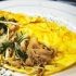 Togue-stuffed Omelette for power breakfast