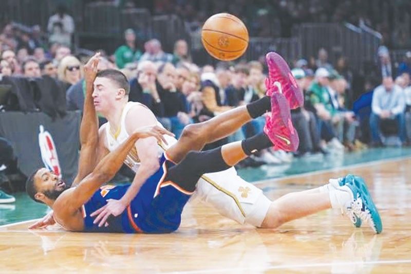 Suwerte ng Celtics tinapos ng Knicks