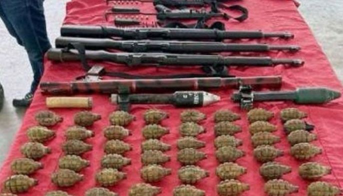 80 granada, armas isinuko ng 8 terorista