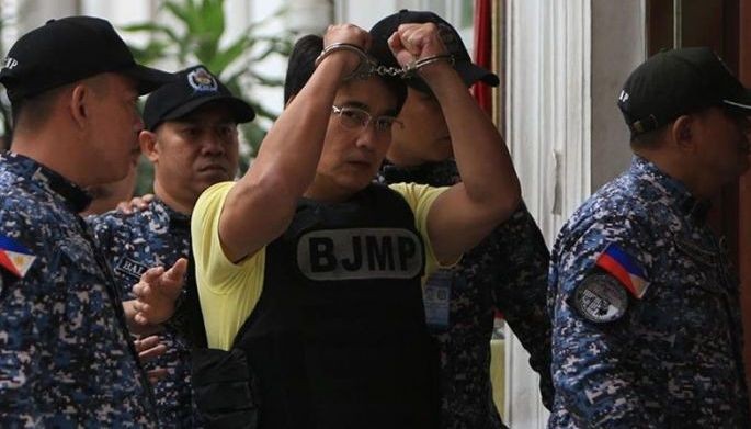 Revilla humarap sa DOJ sa plunder case