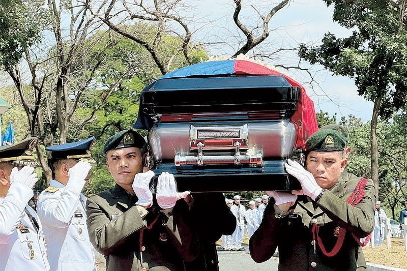 JDV laid to rest at Libingan