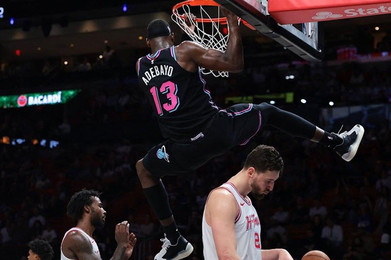 Rockets bagsak sa Heat