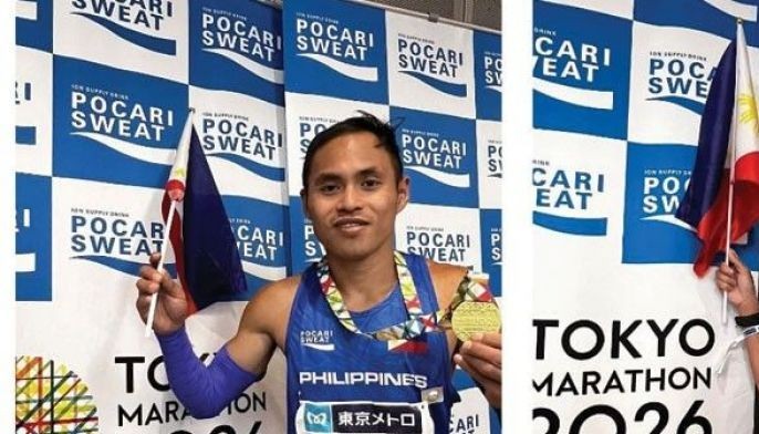 Arbois, Hallasgo bumasag ng Philippines records sa Tokyo Marathon