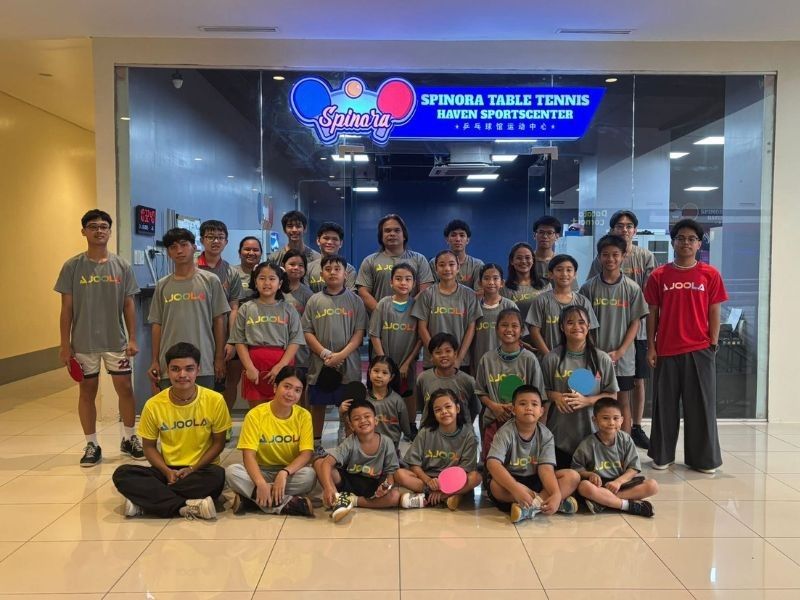 Libreng table tennis sa pickleball players sa Spinora