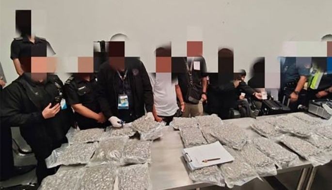 3 Chinese arestado sa P69.8 milyong kush