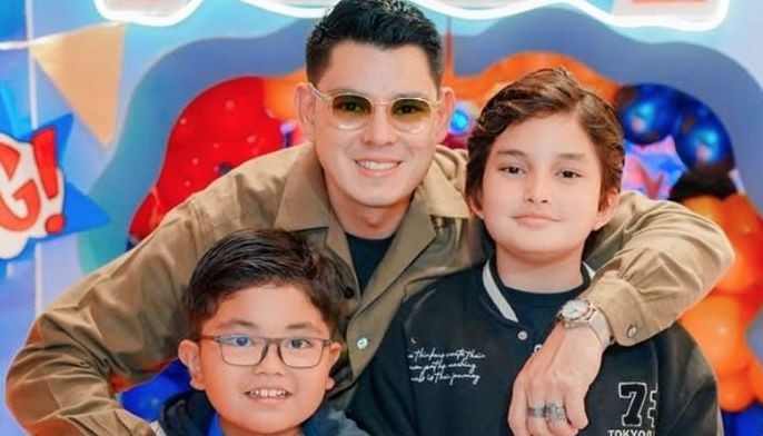Mga anak ni Richard, interesado na sa showbiz!