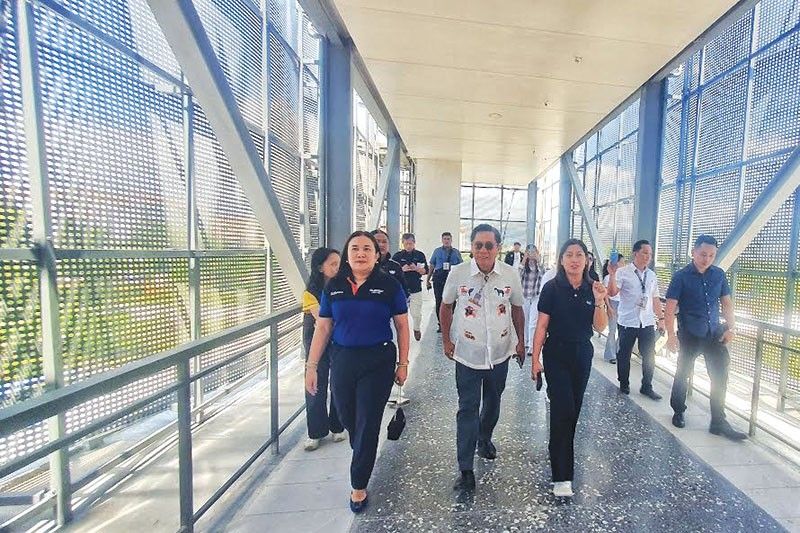 Pedestrian bridge sa SRP mahimo nang magamit sa publiko