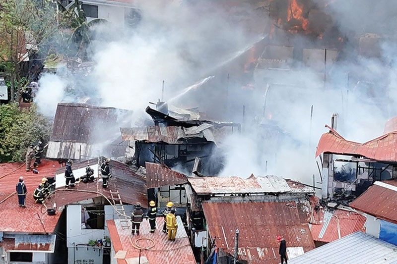 20 balay nasunog sa Tisa