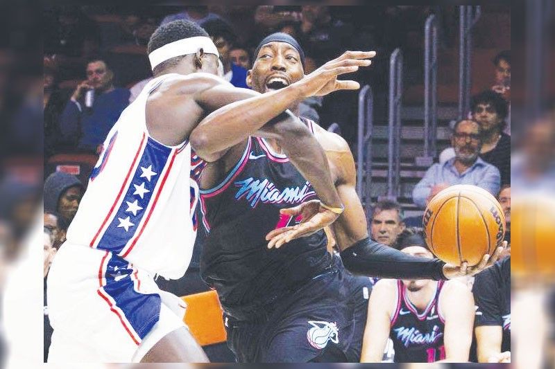 76ers sinilaban ng Heat