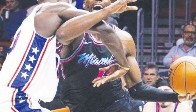 76ers sinilaban ng Heat
