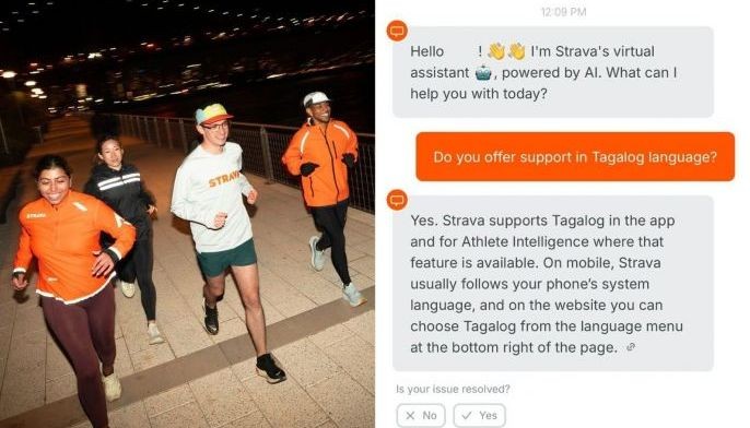 Tara takbo! Strava now offers Tagalog support, 9 other languages