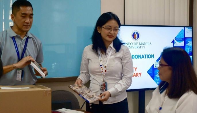 Ateneo donates research journals to Quezon City Public Library