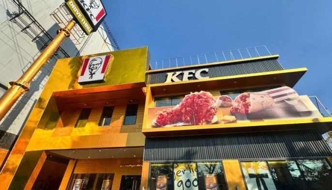 KFC turns one store gold for the return of Garlic Butter Fest