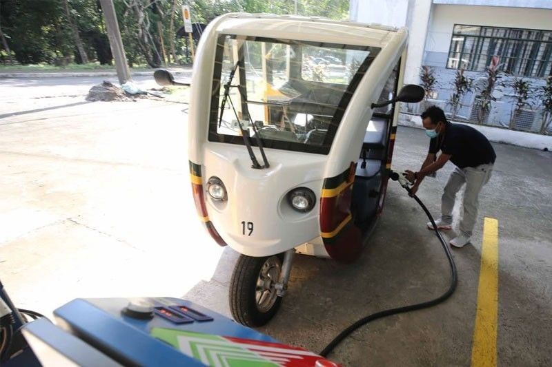 LTOP itinutulak bagong ruta ng E-vehicles