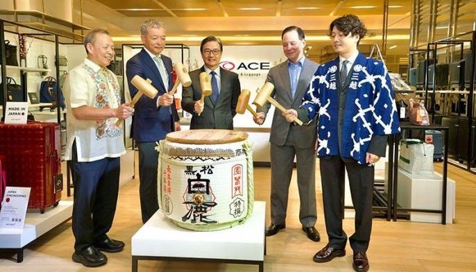 Japanese brand ACE Bags and Luggage opens first store in the Philippines at Mitsukoshi BGC