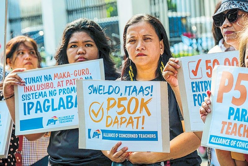 DBM urged: Secure funding for teachers, workers