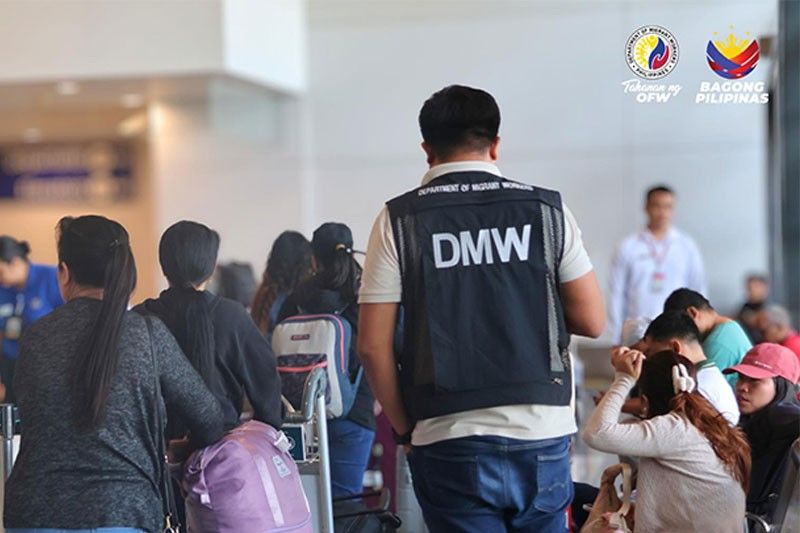 DMW repatriates 7,674 OFWs