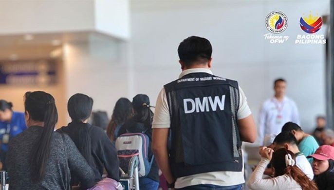 DMW repatriates 7,674 OFWs