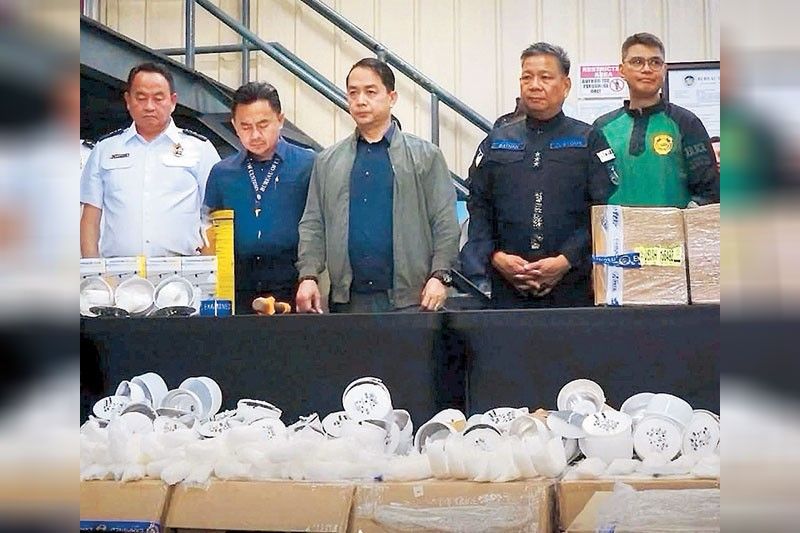 P249.8 million shabu at NAIA seized