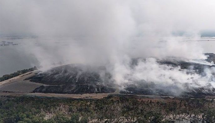 Navotas landfill fire enters third week