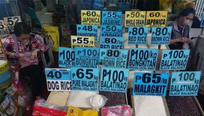 DA: Presyo ng bigas aabot sa P62/kg sa Setyembre