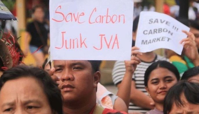 Move against carbon privatization: Vendors launch nationwide campaign