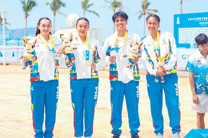Philippinesprinters dash to silver; beach volley advances to Last 8