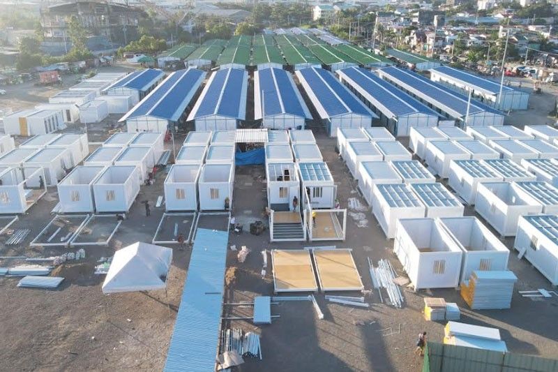 Mandaue modular shelter site among largest in Cebu