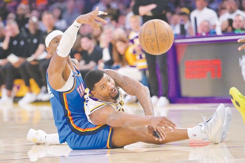 Lakers delikado na sa Thunder