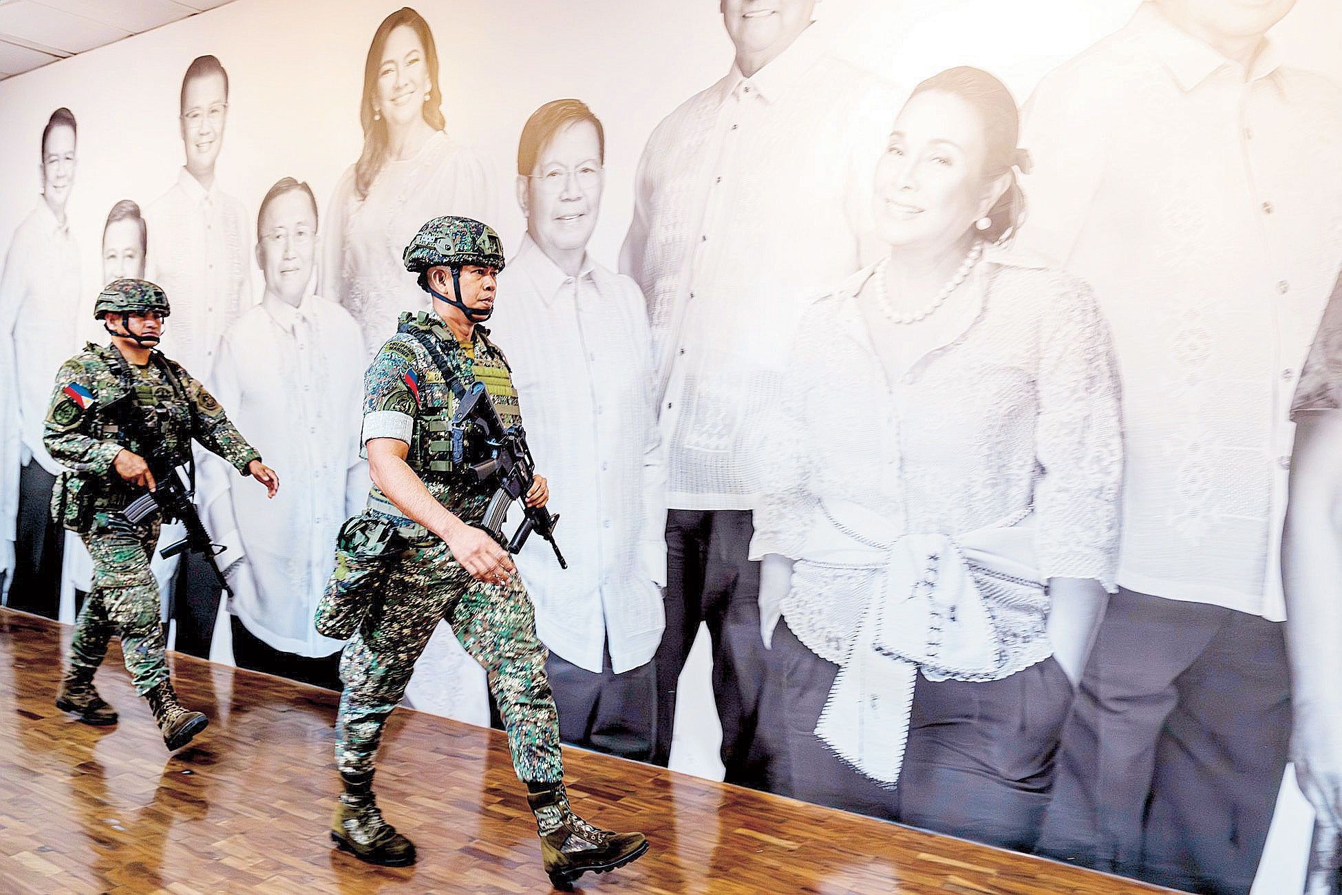 AFP chief: Marines at Senate to secure facility
