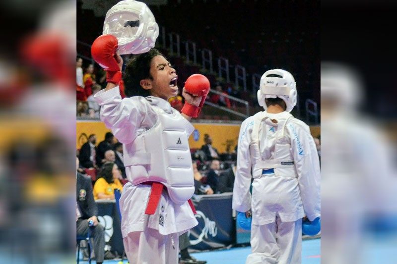 2 ginto sinipa ng Pinoy Karatekas