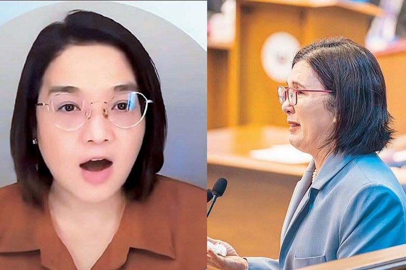 Claire mocks Pia&acirc;��s outburst