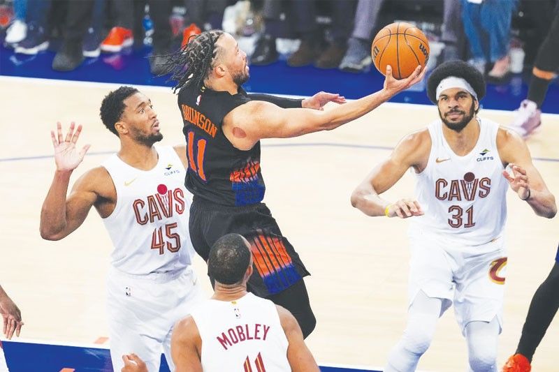 Hart, Brunson nagsanib sa 2-0 lead ng Knicks sa Cavs