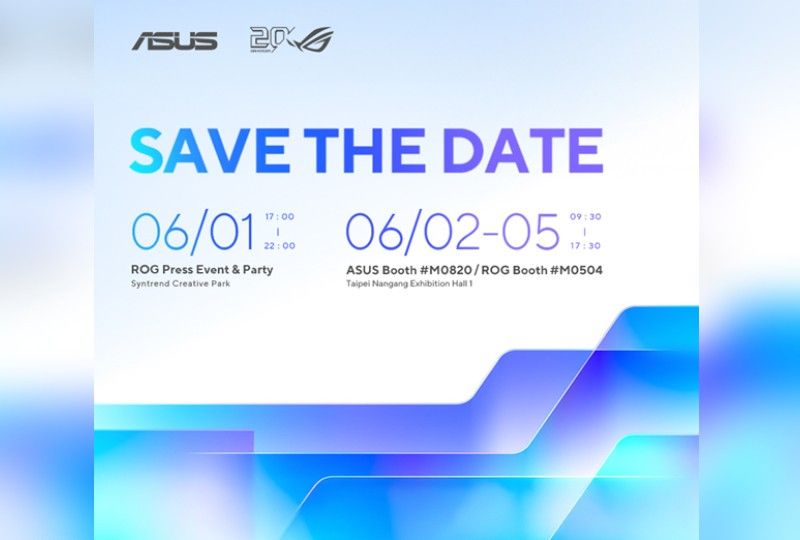 ASUS, ROG to showcase nex-gen AI and 20 years of gaming innovation at Computex 2026