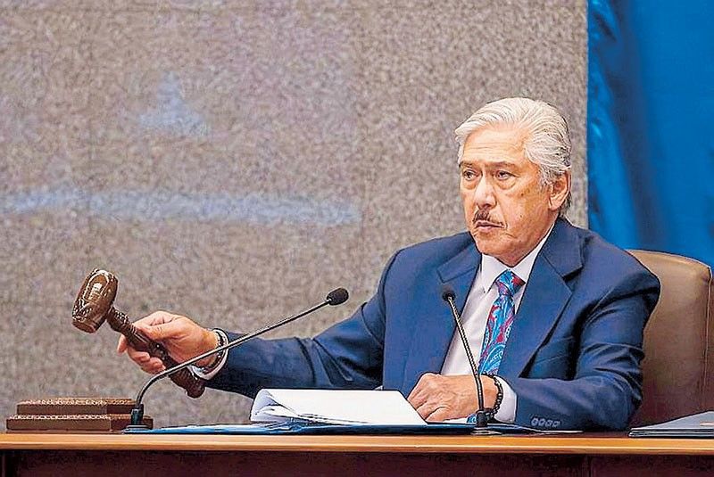 Sotto justifies walkout
