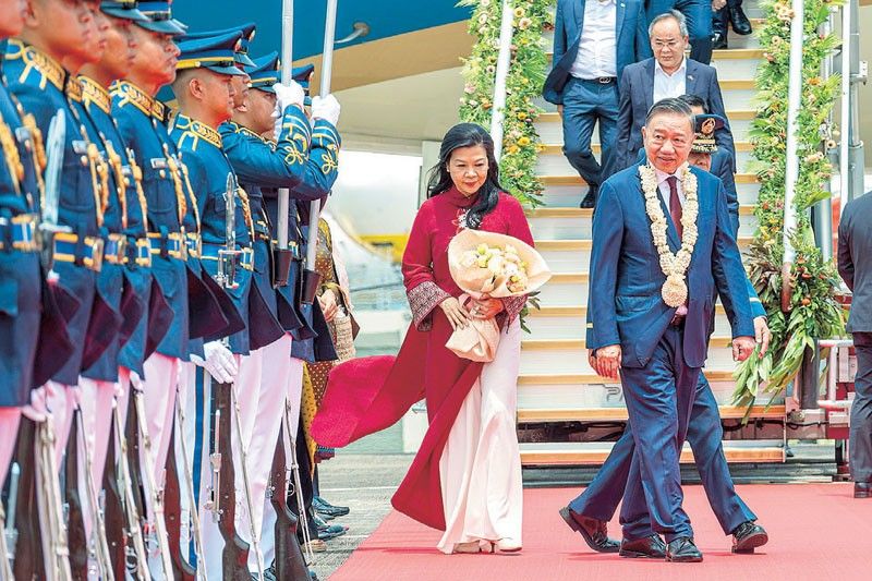 Vietnam’s President Tô Lâm Arrives in Manila for Two-Day Visit