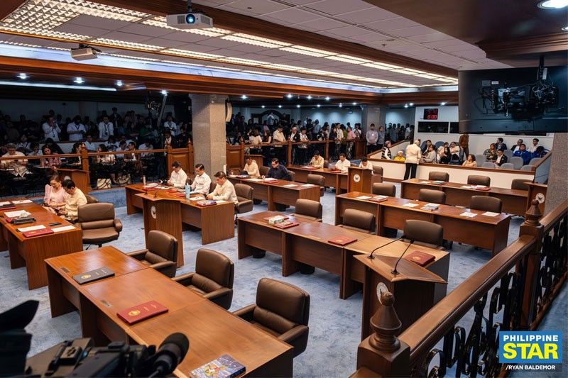 Majority senators ‘binoykot’ sesyon