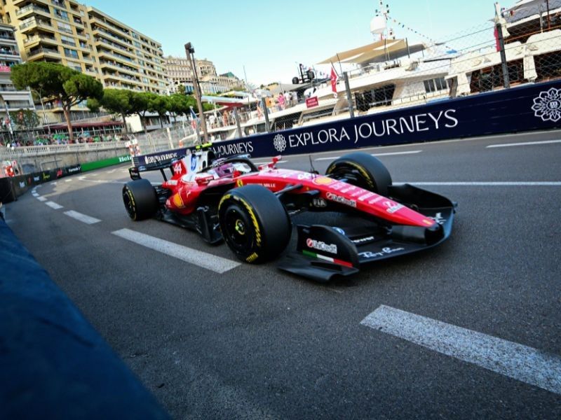Revived Hamilton leads Ferrari one-two in Monaco practice