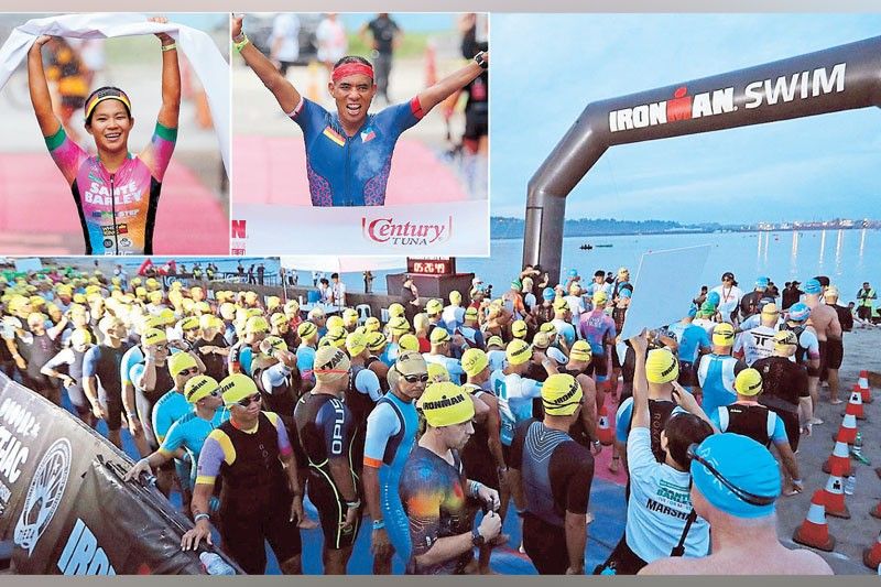 Benedicto, Quiambao conquer IM 70.3 Subic