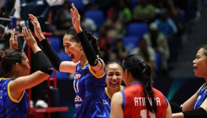 Alas women rout Kyrgyzstan to keep semis bid alive