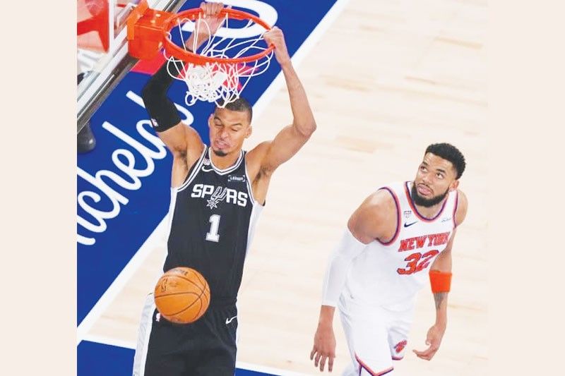Spurs nakaisa sa knicks