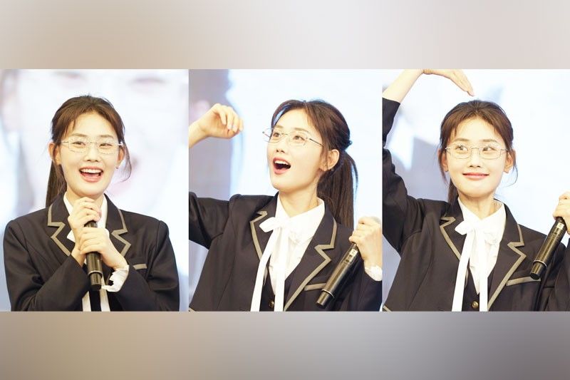 Chinese actress Zhang Yingfei shares school tips like ‘Linda Walker’ during Philippines fanmeet