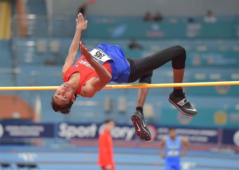 Grospe sets Philippines high jump record