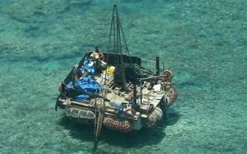 China&acirc;��s movable floating platform still within Panatag