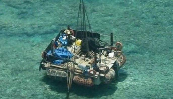 China&rsquo;s movable floating platform still within Panatag