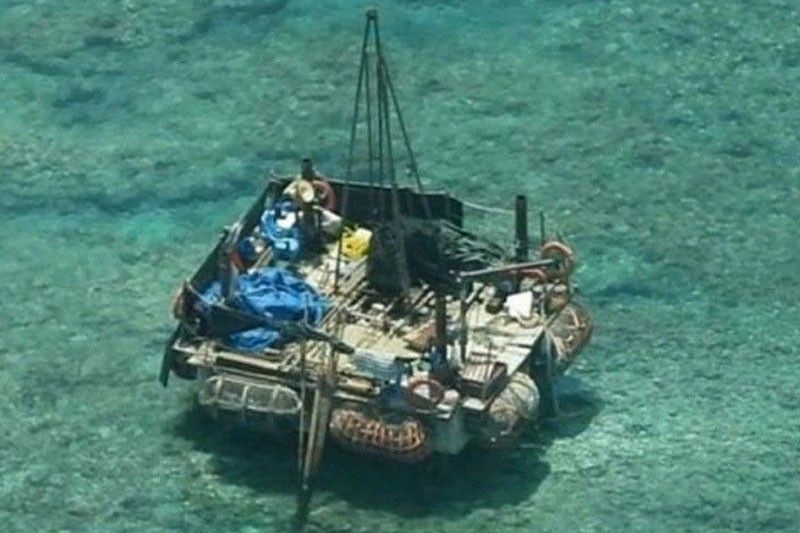 Remove floating platform in Panatag Shoal, China told